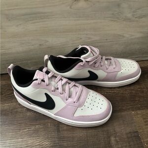 Nike Women's Sneakers in Pink, White, and Black